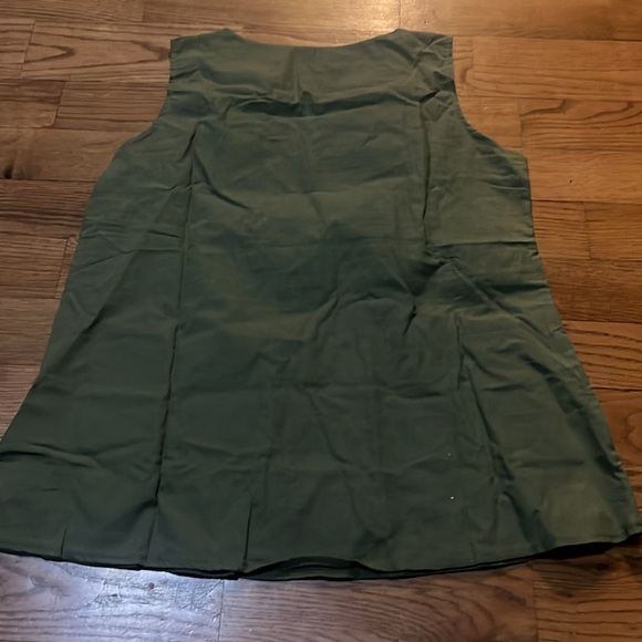 New 2 Piece Outfits Shorts Sets Sleeveless V Neck Tank and High Waisted Shorts L - Picture 9 of 11